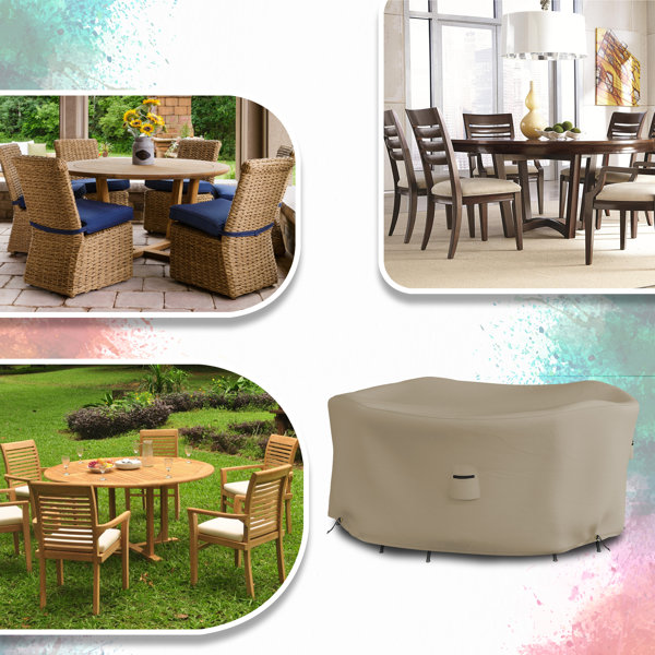 Arlmont & Co. HeavyDuty Multipurpose Waterproof Outdoor Round Table